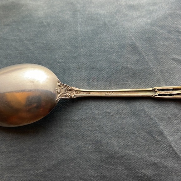Vintage Sterling Silver Spoon - Kalamazoo, MI - Picture 5 of 5
